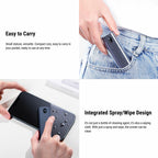 2-in-1 Screen Cleaner & Phone Stand | No Liquid | Microfiber | Streak-Free