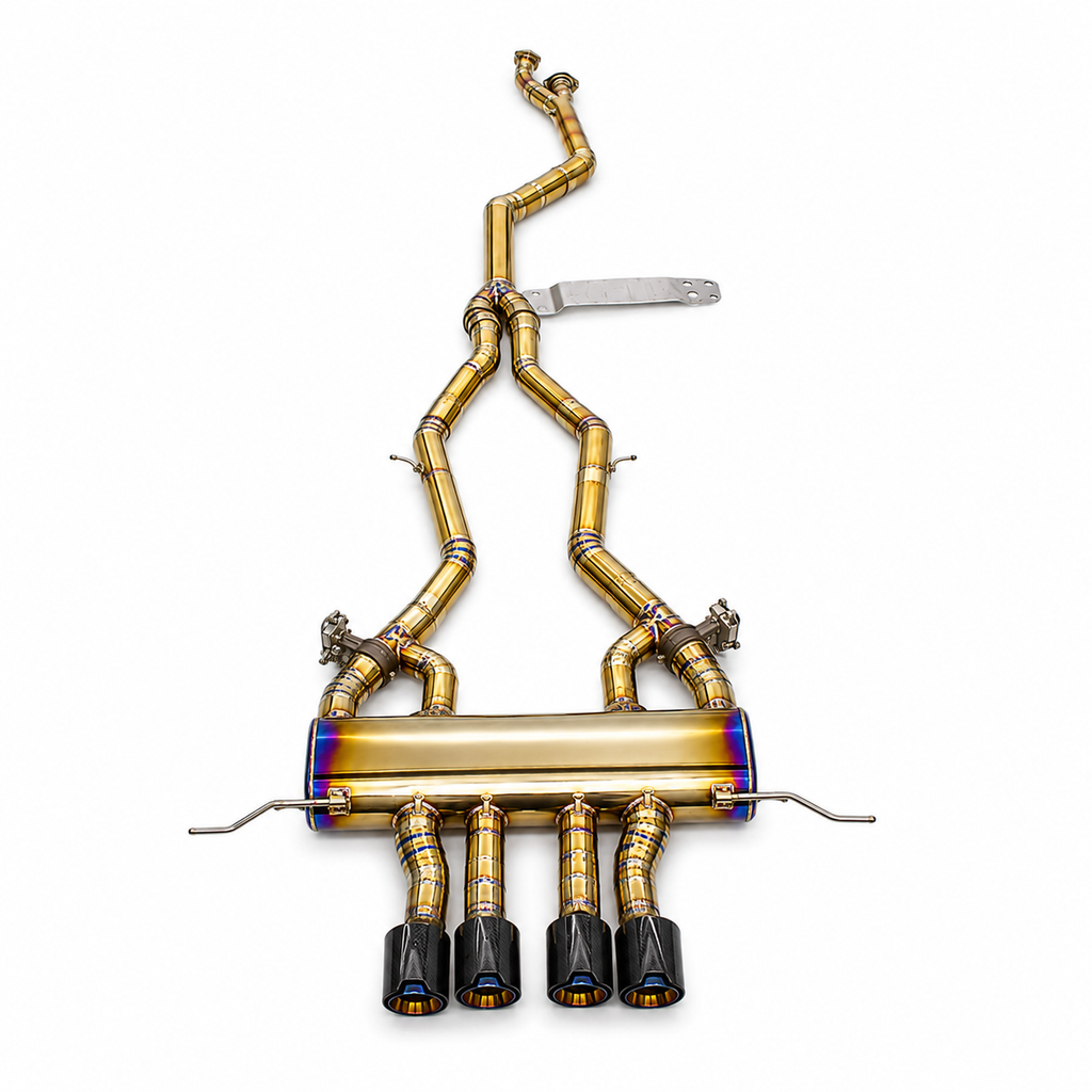 Center Valved Exit Exhaust System for BMW M3 M4 G80 G82 3.0T 19-23