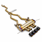 Center Valved Exit Exhaust System for BMW M3 M4 G80 G82 3.0T 19-23