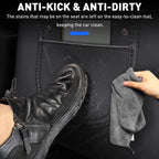 Seat Back Kick Protector for Model 3/Y | Storage Pockets | Easy Clean | TESERY