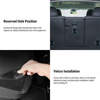 Leather Seat Back Protector with Storage for Model Y | Waterproof | Anti-Kick