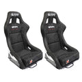 Bull Boost Adjustable Racing Lowered Ultra Max Bucket Seat with Slider Rails