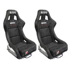 Bull Boost Adjustable Racing Lowered Ultra Max Bucket Seat with Slider Rails