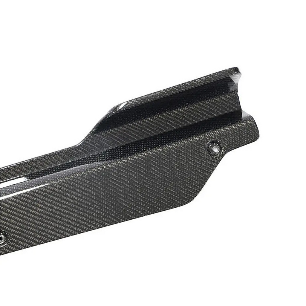 Dry Carbon Fiber Side Skirts Extension Panel for Chevrolet Corvette C8
