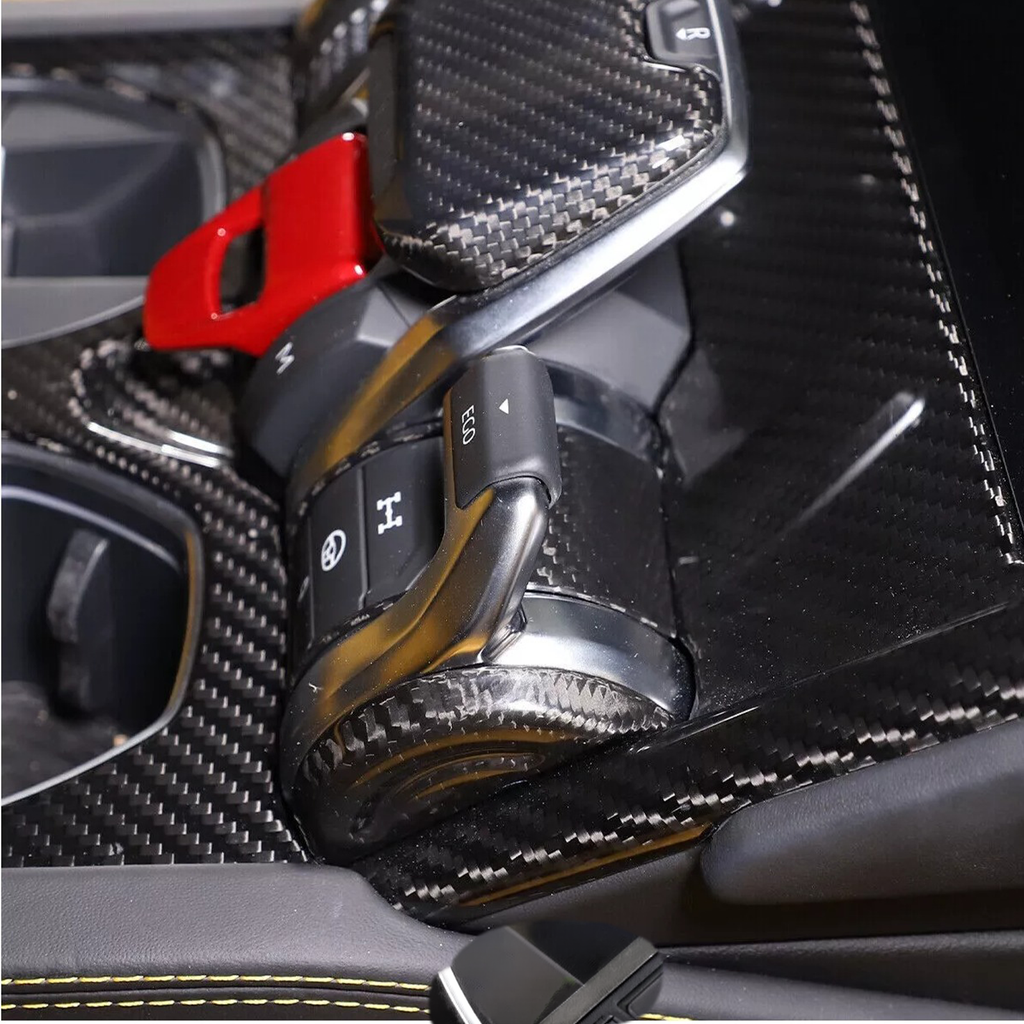 Dry Carbon Fiber Sport Mode Switch Frame Trim for Lamborghini Urus