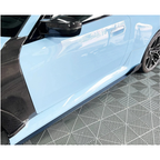 Pre-Preg Carbon Fiber A Style Side Skirts for BMW G87 M2
