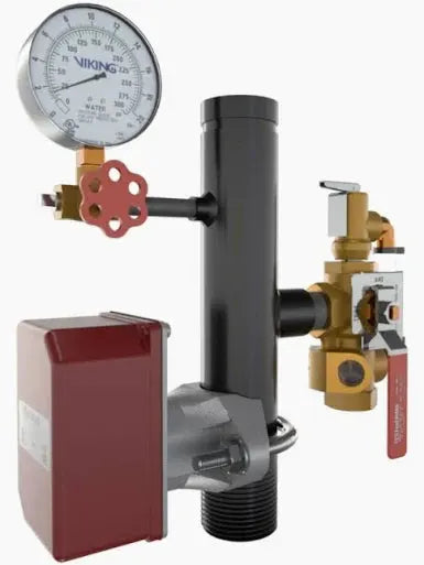 Viking EasyPac Commercial Riser | Integrated TESTanDRAIN Valve
