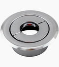 Brecco 1/2" Steel Retrofit Semi-Recessed Fire Sprinkler Escutcheon