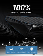 Side Camera Turn Signal Cover for Model 3/S/Y/X - Carbon Fiber Exterior Mods