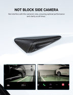 Side Camera Turn Signal Cover for Model 3/S/Y/X - Carbon Fiber Exterior Mods