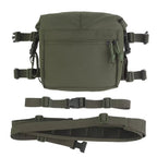 Signal & Steel Alpha Modular Chest Rig Kit – Tactical MOLLE Chest Rig with Expansion Backpack