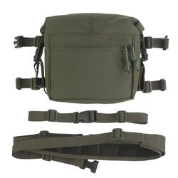 Signal & Steel Alpha Modular Chest Rig Kit – Tactical MOLLE Chest Rig with Expansion Backpack