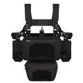 Signal & Steel Modular Mini Chest Rig – Adjustable MOLLE Micro Rig with Magazine Pouches