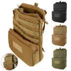Signal & Steel MOLLE Hydration Backpack – Tactical Plate Carrier Water Carrier (EDC Hydration Pack)