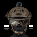 Signal & Steel Tactical Goggles Anti-Fog Fan Kit – Airsoft Defogging System for Eye Protection