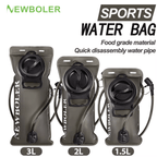 Signal & Steel Tactical Hydration Reservoir – 1.5L / 2L / 3L Water Bladder with Quick-Release Hose