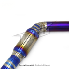 Titanium Single Exit Catback Exhaust System for Toyota Supra A90 3.0T