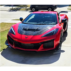 V3 Vented Carbon Fiber Hood Bonnet for Chevrolet Corvette C8