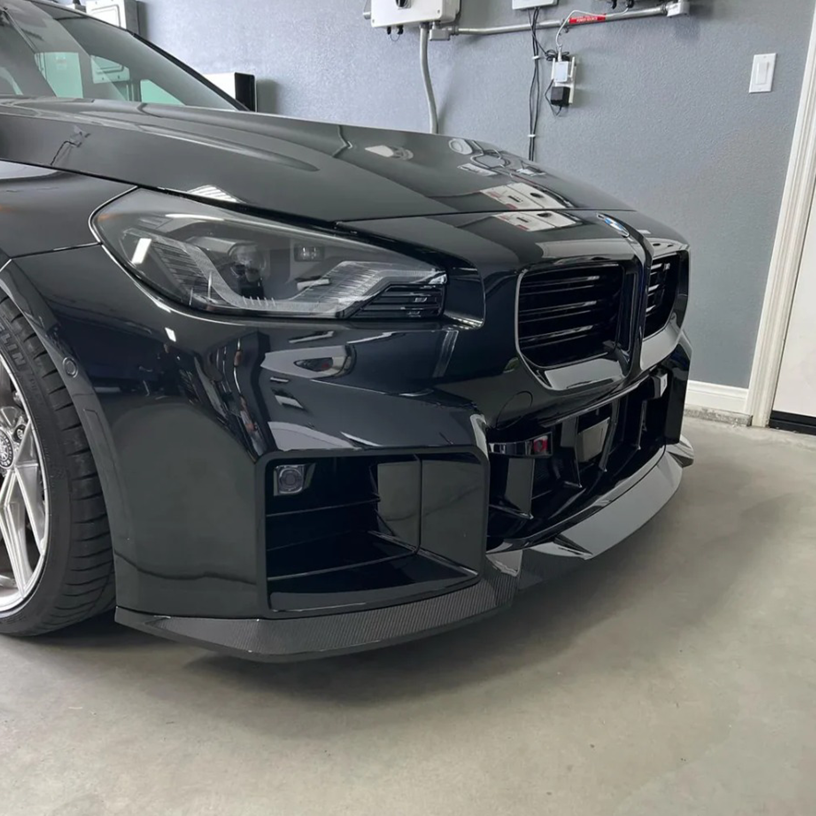 Carbon Fiber Front Splitter Lip for BMW G87 M2