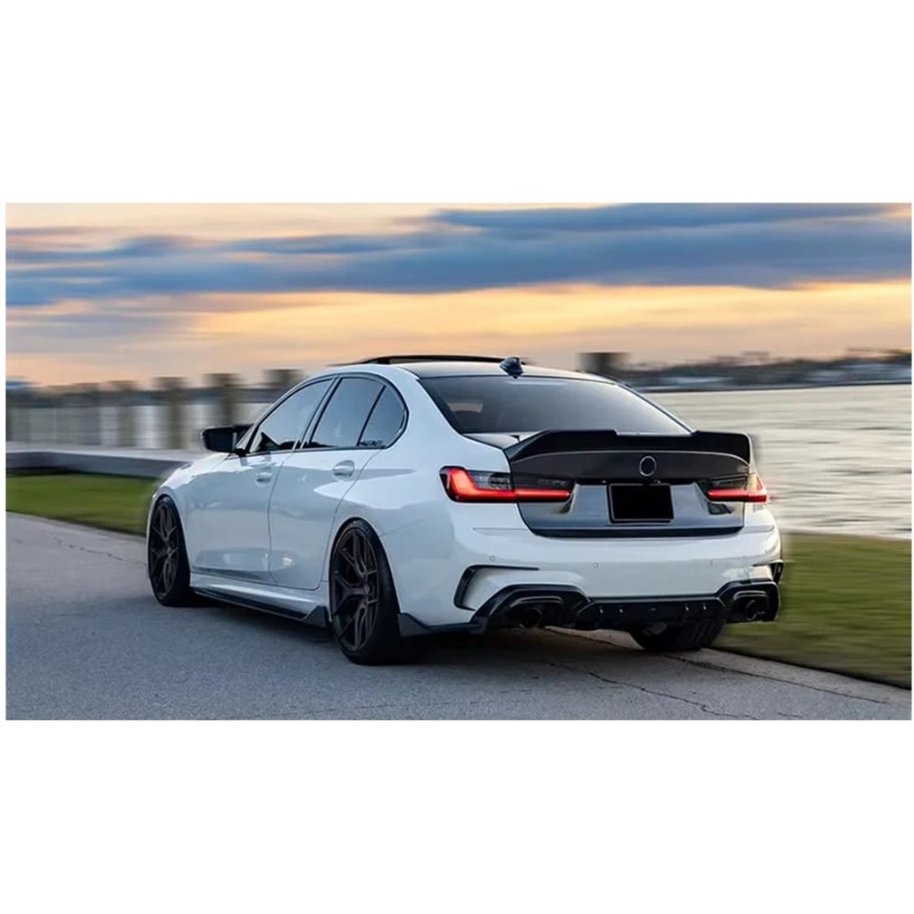 M Style Carbon Fiber Trunk for BMW G80 M3 G20 3 Series