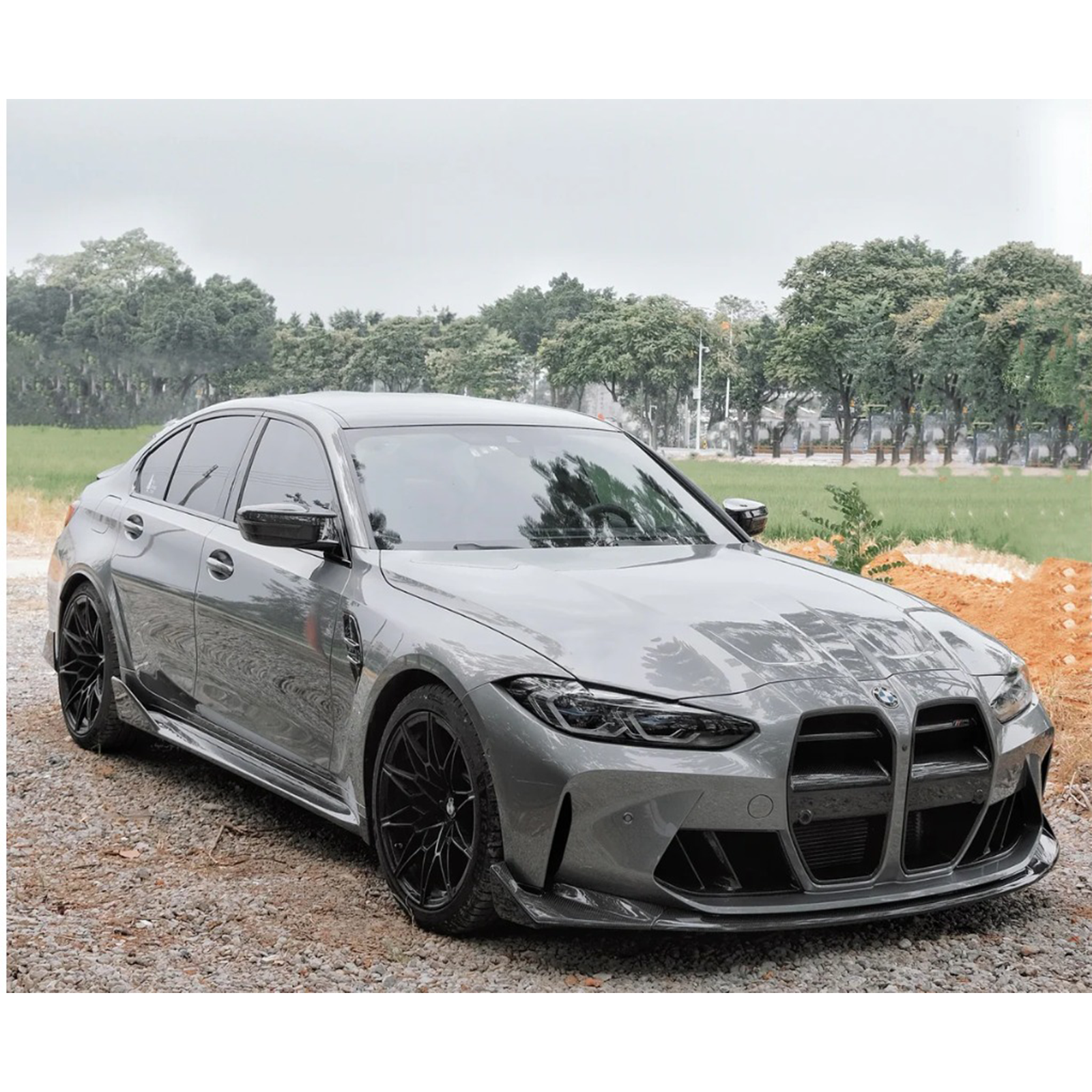 Dry Carbon Fiber CSL Style Front Lip for BMW G80 M3 G82 G83 M4