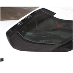 Carbon Fiber Rear Window Trim Cover Set for Chevrolet Corvette C8 Coupe