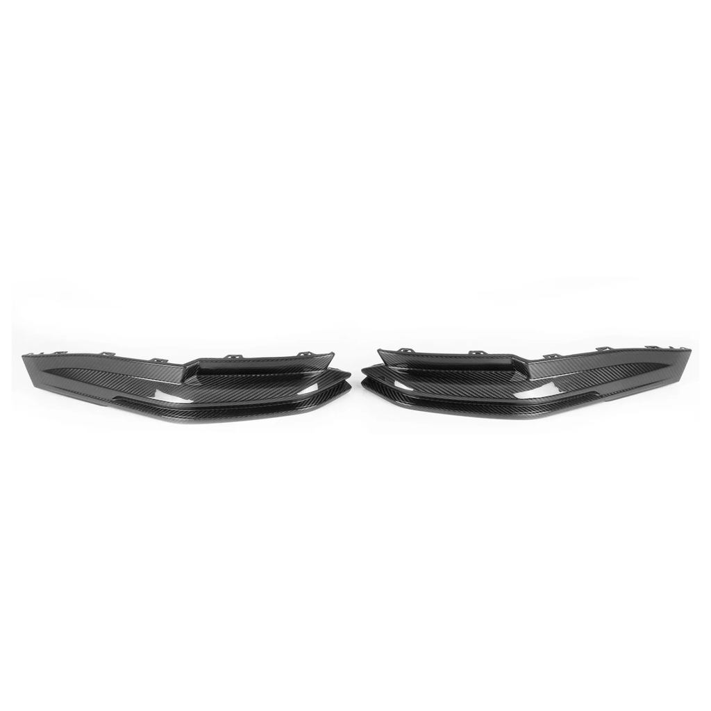Carbon Fiber Rear Corner Side Canards V2 for BMW G80 M3 G82 G83 M4