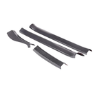 Carbon Fiber Interior Door Sill Trim Cover for Chevrolet Corvette C8 Z51 Z06