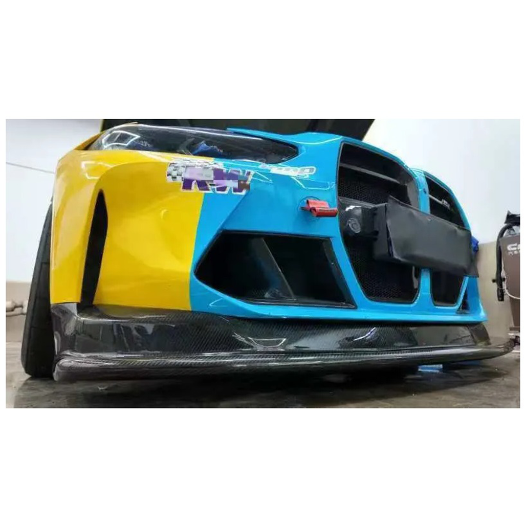 GT4 Carbon Fiber Front Lip for BMW G80 G81 M3 G82 G83 M4