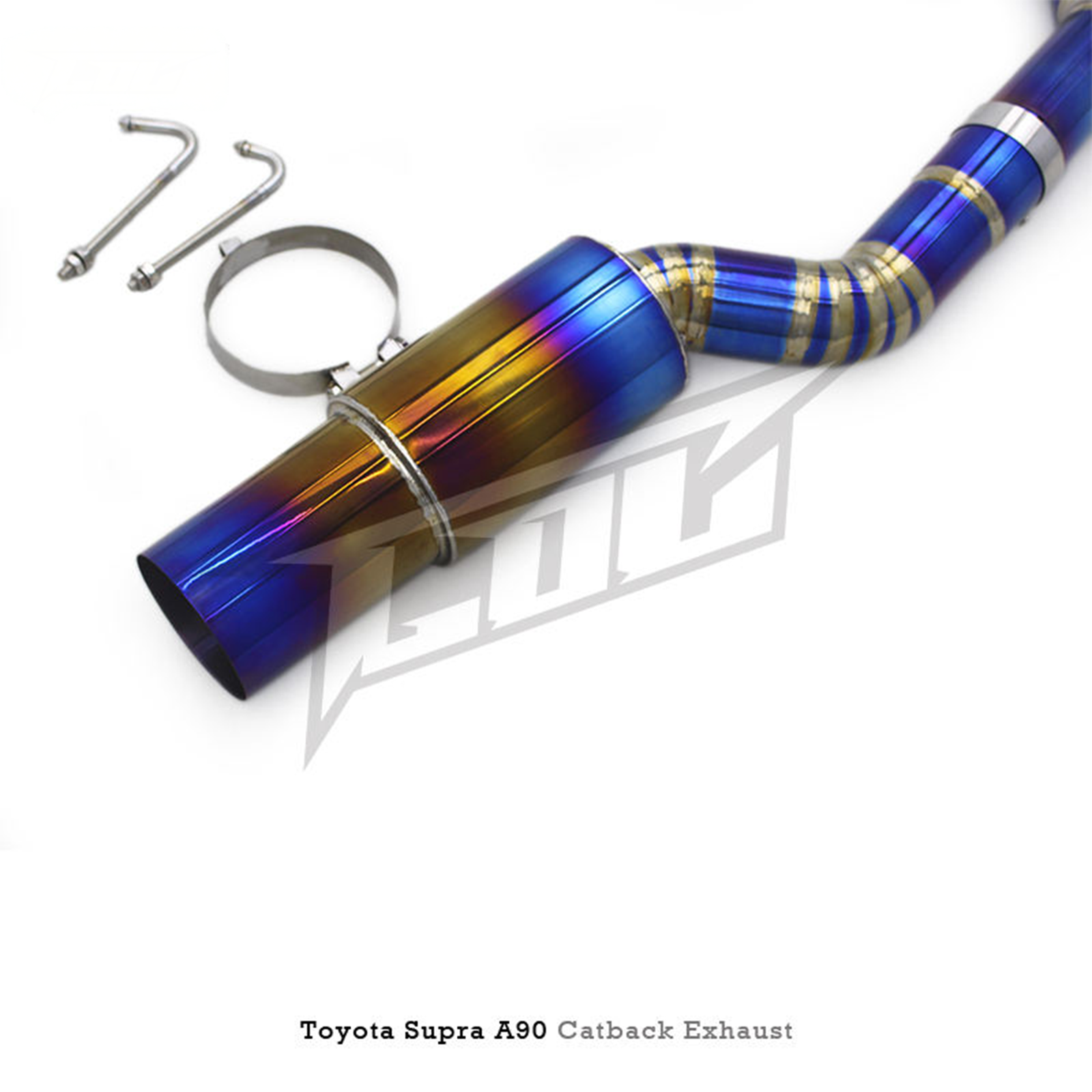 Titanium Single Exit Catback Exhaust System for Toyota Supra A90 3.0T