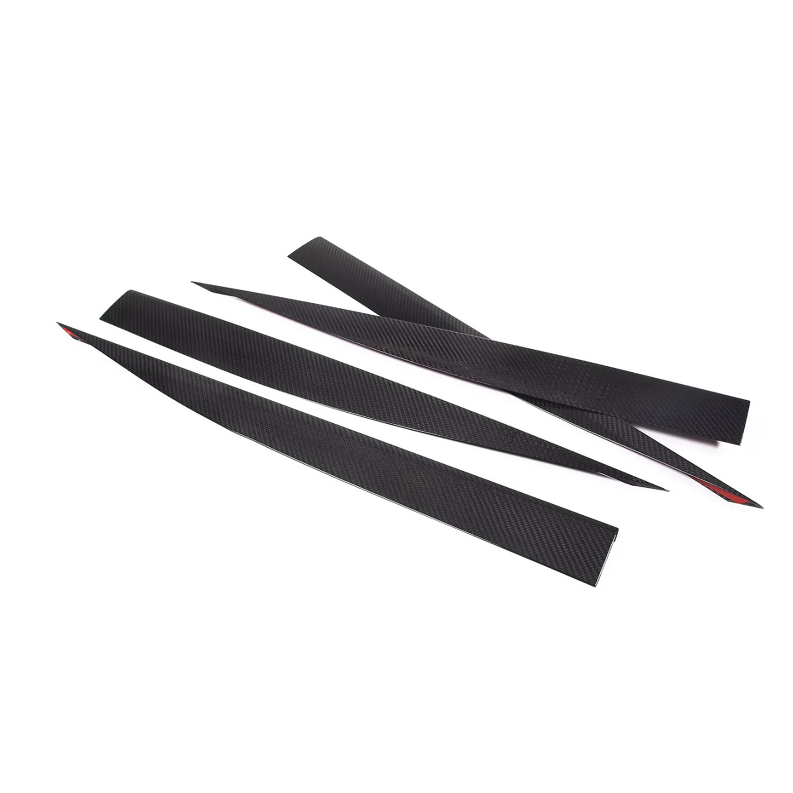Carbon Fiber Side Skirt Trim Strip for Chevrolet Corvette C8 Stingray Coupe