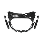 Dry Carbon Fiber Front Trunk Cover Trim Replacement for Chevrolet Corvette C8 Z51 Z06