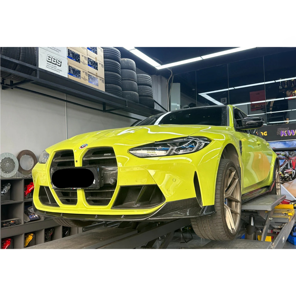 CT VI Style Dry Carbon Fiber Front Lip for BMW G80 G81 M3 G82 G83 M4