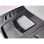 Carbon Fiber Engine Hood Bonnet Transparent Window for BMW F90 M5 G30 5 Series