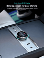 Rotating Gear Shift Knob Dock for Model 3 Highland/Model Y Juniper | Ergonomic Design