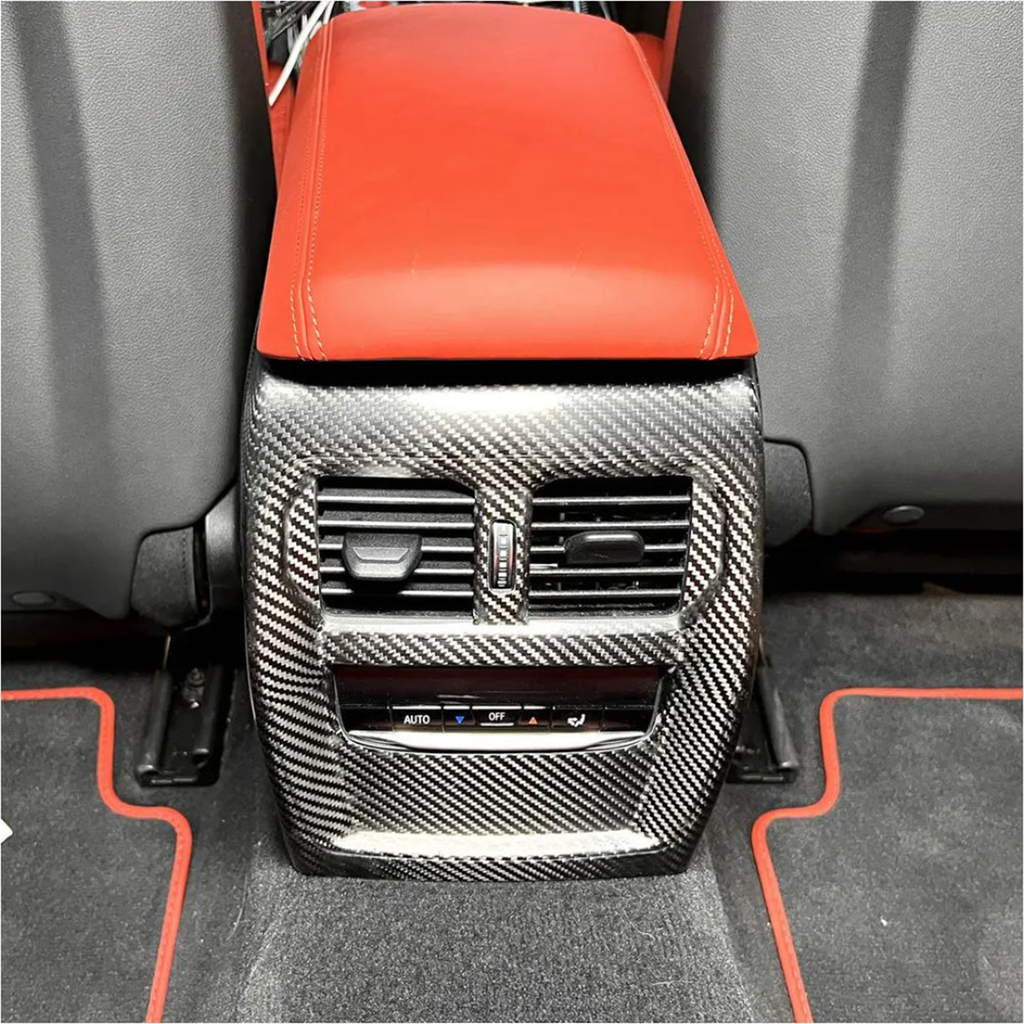 Carbon Fiber Center Console Cover for BMW G80 G81 M3 G82 G83 M4 G87 M2