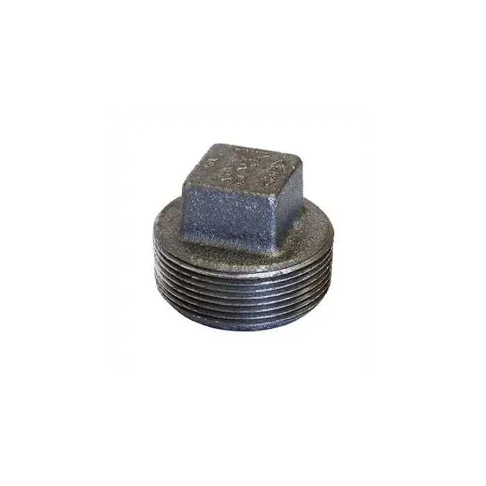 3/4" 316 Stainless Steel Solid Square Head Plug
