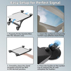 Starlink Suction Cup Mount | Non-Permanent Car Roof & RV Mount | Silicone Protected