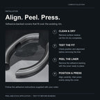 Steering Wheel Trim Covers for Model Y Juniper / Model 3 Highland | Real Dry Carbon Fiber
