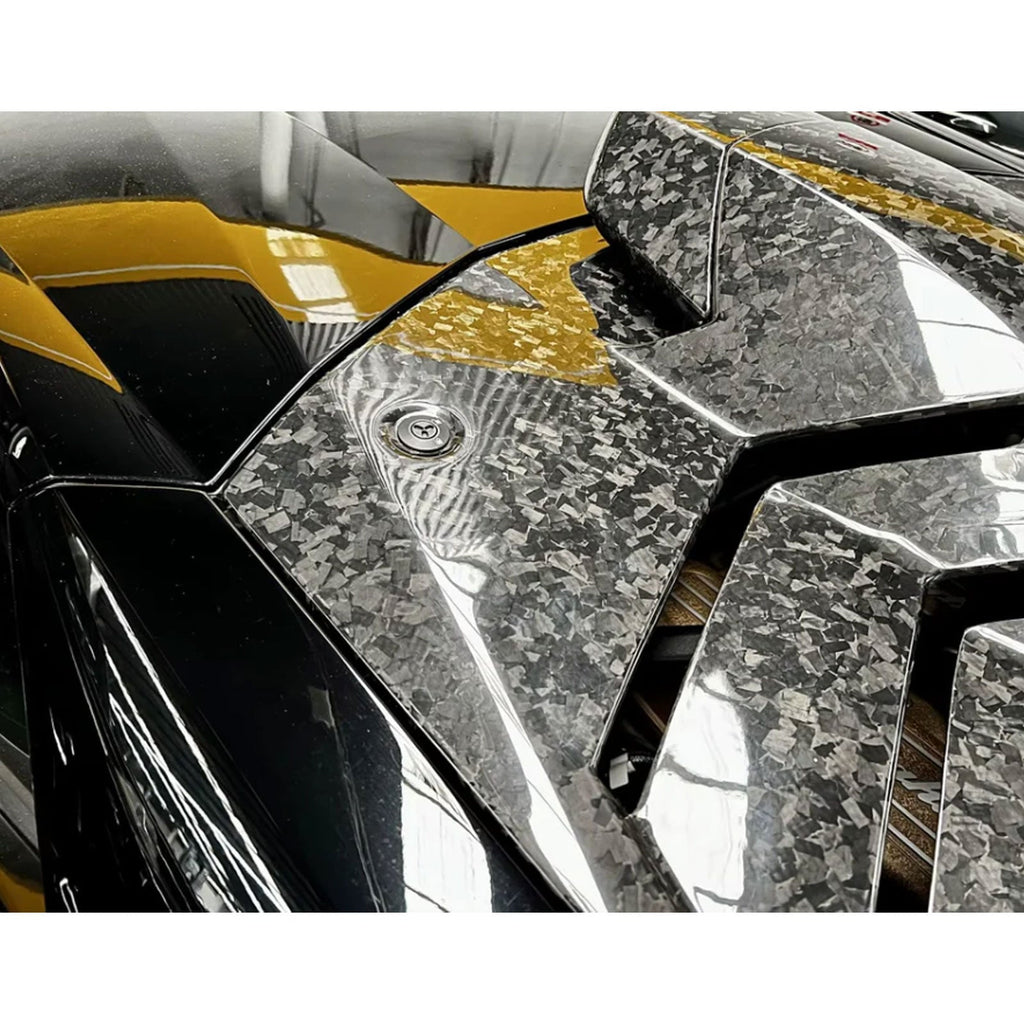 STO Style Carbon Fiber Engine Hood for Lamborghini Huracan LP580 LP610 EVO