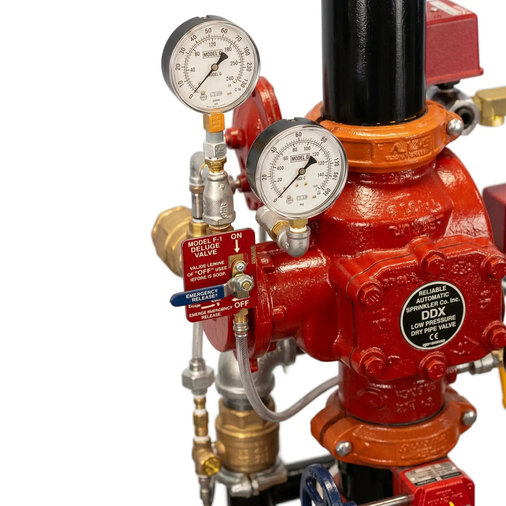 Reliable Fire Valves LP Assembled With Pressure Switches 3DDXFLPVR