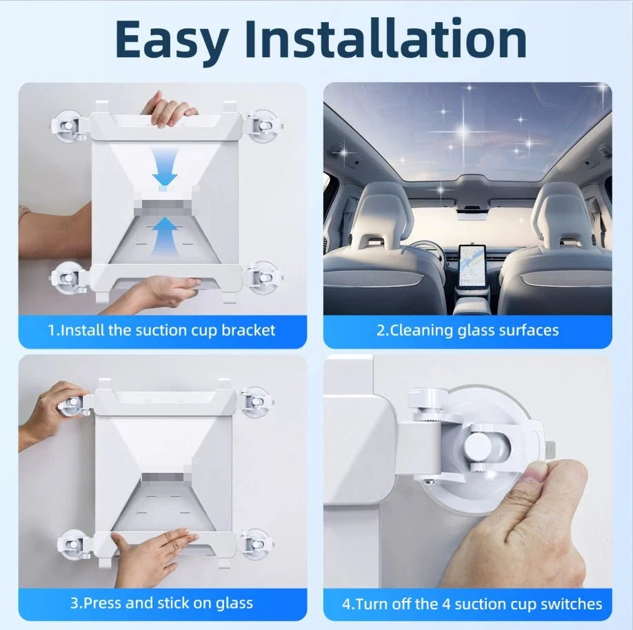 Suction Cup Mount for Starlink Mini