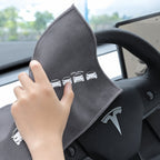 Premium Dual-Sided Car Cleaning Towel | Suede & Coral Velvet | 30×30cm | 3 Colors