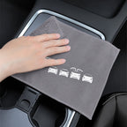 Premium Dual-Sided Car Cleaning Towel | Suede & Coral Velvet | 30×30cm | 3 Colors