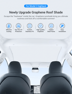 Glass Roof Sunshade for Tesla Model 3 | TESERY