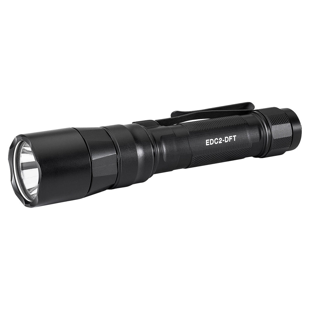 SureFire EDC2-DFT - 632 Meter Long-Range Beam - Tactical EDC Flashlight