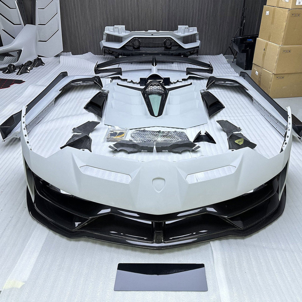 SVJ Style Full Conversion Body Kit for Lamborghini LP700-4 LP720 LP750