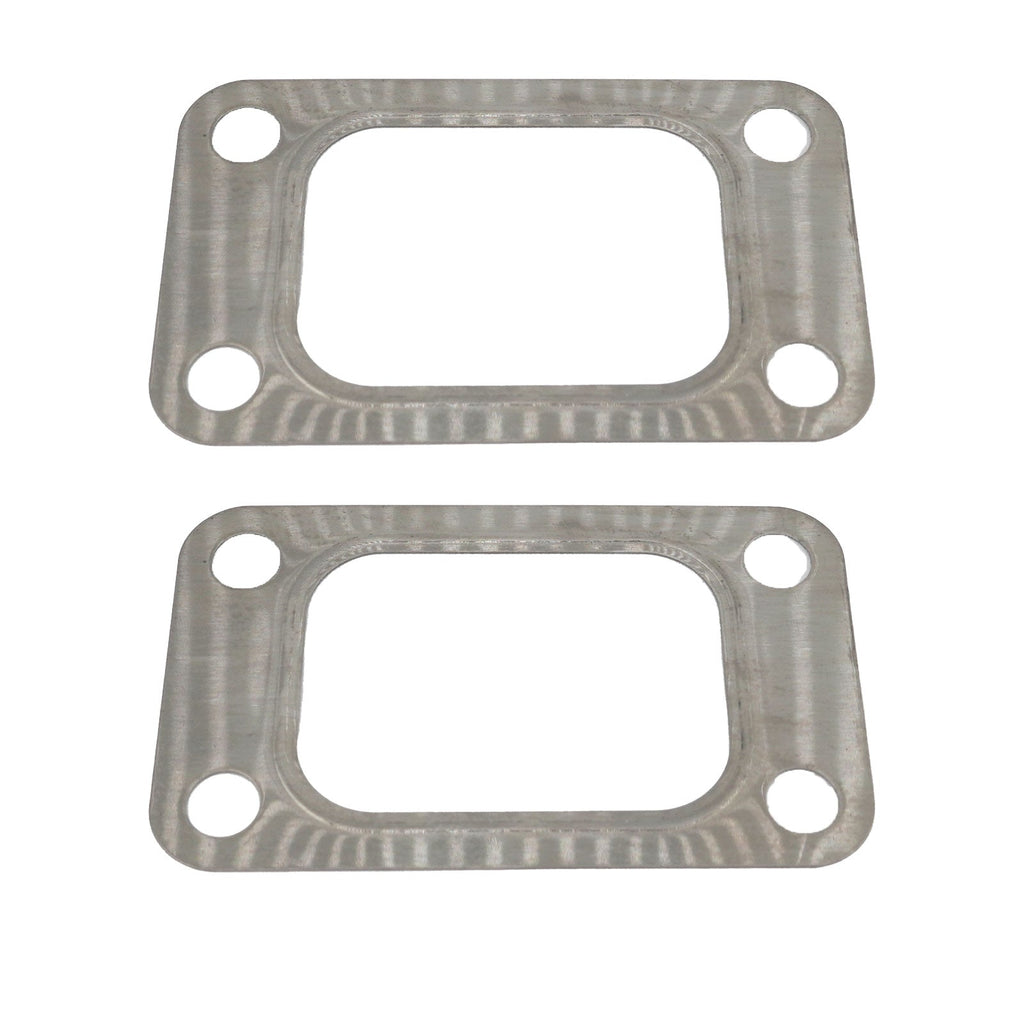 2x T6 Turbo Inlet Flange Gasket Garret Precision Borg Warner Stainless Steel USA