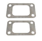 2x T6 Turbo Inlet Flange Gasket Garret Precision Borg Warner Stainless Steel USA