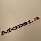 Letter Emblems for TESLA Tailgate | Multiple Colors | 3D ABS